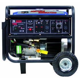 Show details of Eastern Tools & Equipment TG8250 8,250 Watt 13 HP 420cc 4-Cycle OHV Gas Powered Portable Generator with Electric Start (Non-CARB Compliant).