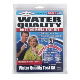 Show details of Pro-Lab Incorporated WQ105 Complete Household Water Quality Test Kit.