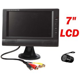 Show details of 4UCAM 7" LCD Wireless Truck RV Backup Rear view Camera With Color LCD Monitor + Night Vision.