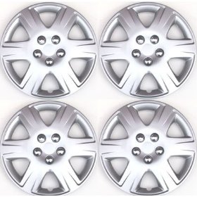 Show details of Set of Four Replica 2005 - 2006 15 inch Toyota Corolla Hubcaps - Wheel Covers.