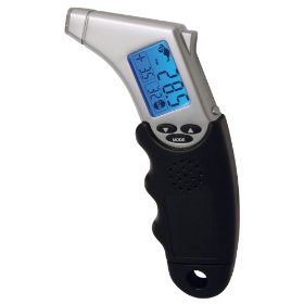 Show details of Accutire MS-4445B Programmable Talking Tire Gauge with Lighted Tip and Storage Case.