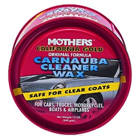 Show details of Mothers 05500 California Gold Carnauba Cleaner Wax Paste - 12 oz.