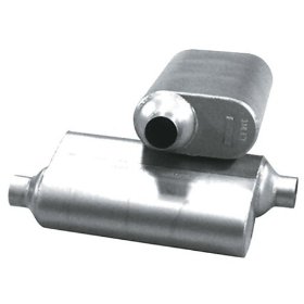 Show details of Flowmaster 42543 40 Series Delta Flow 2.5" In/Out Muffler.