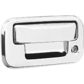 Show details of Putco 401016 Chrome Trim Tailgate Handle Covers.