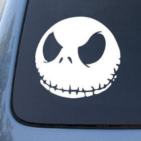 Show details of JACK SKELLINGTON - Vinyl Decal Sticker #A1350 | Vinyl Color: White.