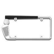 Show details of Golf Club License Plate Frame (Chrome Metal).