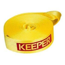 Show details of Keeper 02923 Vehicle Recovery Strap With Loops 2"x 30' 10,000 lbs Vehicle Wt..