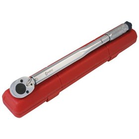 Show details of Sunex International 9701A 1/2 Dr. 10-150 ft. lbs. Torque Wrench with Case.