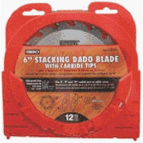 Show details of Mibro 491071 6-Inch Stacking Dado Blade.