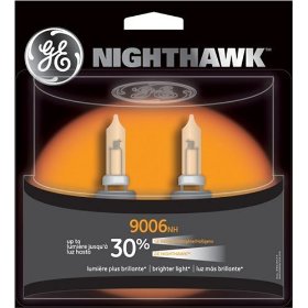 Show details of GE 9006NH/BP2 Nighthawk Automotive Replacement Bulbs - Pack of 2.