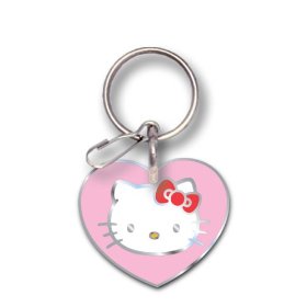 Show details of Plasticolor 004027R01 Hello Kitty Enamel Key Chain.