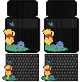 Show details of Winnie The Pooh 4 Pc Floor Mats Set.