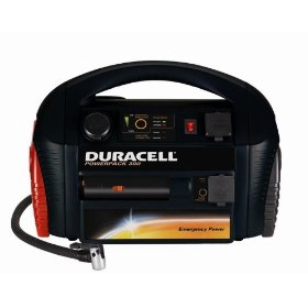 Show details of Duracell DPP-300EP Powerpack 300 with Built-in 300-watt Inverter and 250 PSI Air Compressor.