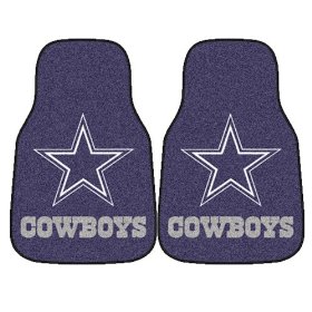 Show details of Fanmats NFL - Dallas Cowboys Car Mats #5724'.