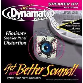 Show details of Dynamat 10415 Xtreme Speaker Kit 2 Sheets.