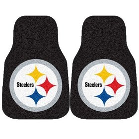 Show details of Fanmats NFL - Pittsburgh Steelers Car Mats #5826.