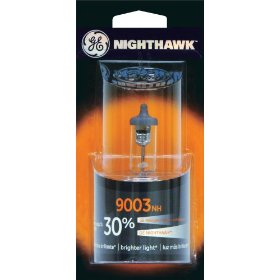 Show details of GE Nighthawk 9003NH/BP Automotive Replacement Bulbs, Pack of 1.