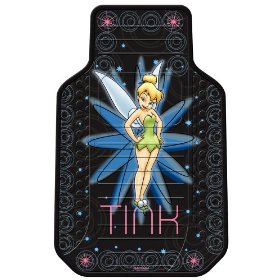 Show details of Tinker Bell Pixie Power Universal-Fit Molded Front Floor Mats, Set of 2.