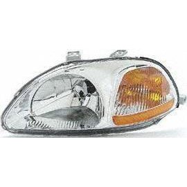 Show details of 96-98 HONDA CIVIC HEADLIGHT LH (DRIVER SIDE), COMBO (1996 96 1997 97 1998 98) 20-3162-01 33151S01A01.