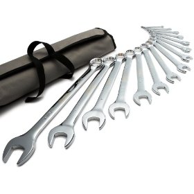 Show details of Denali 15-Piece Combination Wrench Set, SAE.