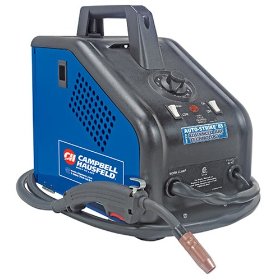 Show details of Campbell Hausfeld WF205000AV 70 Amp Flux Core Auto Strike Welder.