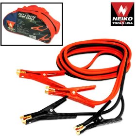 Show details of Professional's Ultra-Duty Booster-Jumper Cables - 20-Ft Length - 4-Gauge.