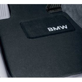 Show details of BMW Genuine Black Floor Mats for E46 - 3 SERIES ALL MODELS COUPE & SEDAN (1998 - 2006), set of Four.