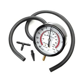 Show details of Actron CP7802 Vacuum and Fuel Pressure Tester Kit.