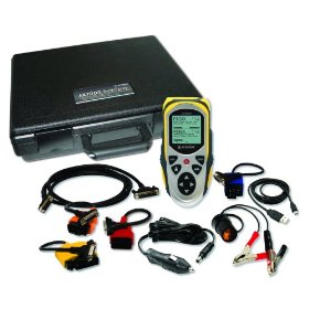 Show details of AutoXray AX7000 Tech Scan Diagnostic Code Scanner with Live, Record and Playback Sensor Data Capability and SD Card Slot for Upgrades.