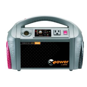 Show details of Xantrex 852-0200 XPower Powerpack 200 Plus Portable Backup Power Source.
