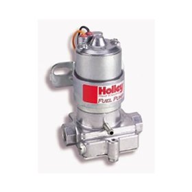 Show details of Holley 712-8011 Red Electric Marine Fuel Pump.