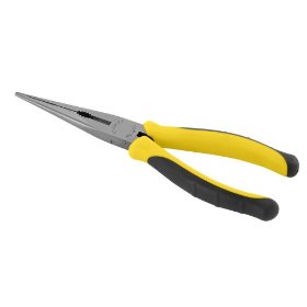 Show details of Stanley 89-870 8-Inch Long Nose Plier with Cutter.