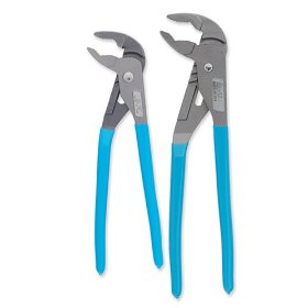 Show details of Channellock GLS-1 2-Piece Griplock 9-1/2-Inch and 12-Inch Tongue and Groove Plier Set.