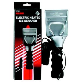 Show details of 12-Volt Heated Ice Scraper & Melter - Non-Scratch - 14-Ft Cord.