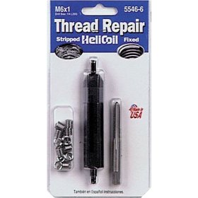 Show details of Helicoil 5546-6 Thread Repair Kit M6 x 1.0.