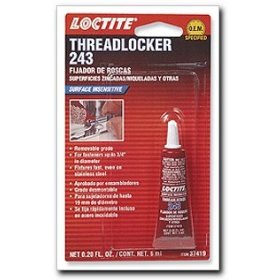 Show details of Loctite 243 Blue Threadlocker Oil Resistant/Medium Strength 6 ml..