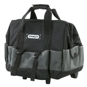 Show details of Stanley Consumer Storage 520100M 20-inch Wheeled Tool Bag.