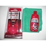 Show details of Mothers Mini Power Ball And Powerball Metal Polish Plus One 16X16 Microfiber Towel Combo Pack.
