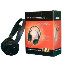 Show details of Wireless IR Headphones for your car DVD player or anything you have.