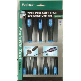 Show details of Eclipse 902-097 7-Piece Security Torx Screwdriver Set.