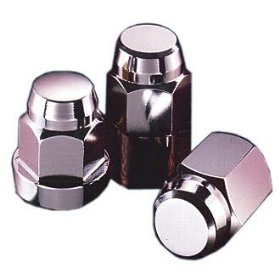 Show details of McGard 64010 Chrome Bulge Cone Seat Style Lug Nut (1/2-20 Thread Size) - Pack of 4.