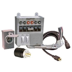 Show details of Reliance Controls Transfer Switch Kit - 6 Circuit, Model# 31406CRK.