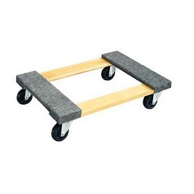 Show details of JET 140106 WDC-3018 Hardwood Dolly with Carpet Ends.