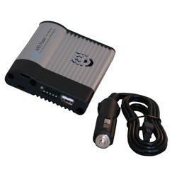 Show details of AIMS Power 120 Watt Slim Line Power Inverter with USB Port.