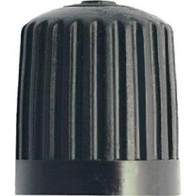 Show details of Black Plastic Tire Valve Stem Cap - 4 Pack, - Milton - S-439.