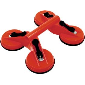 Show details of 360 LB Lift-Capacity 4-Head Suction Cup Handle.