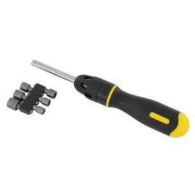 Show details of Stanley 68-010 10-Inch Multi-bit Screwdriver.