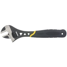 Show details of Stanley 87-793 10-Inch Long MaxGrip Adjustable Wrench.
