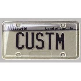 Show details of Custom Accesssories CU92520 Clear License Plate Protector.
