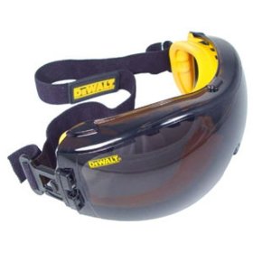 Show details of Dewalt DPG82-21C Concealer Smoke Anti-Fog Dual Mold Safety Goggle.